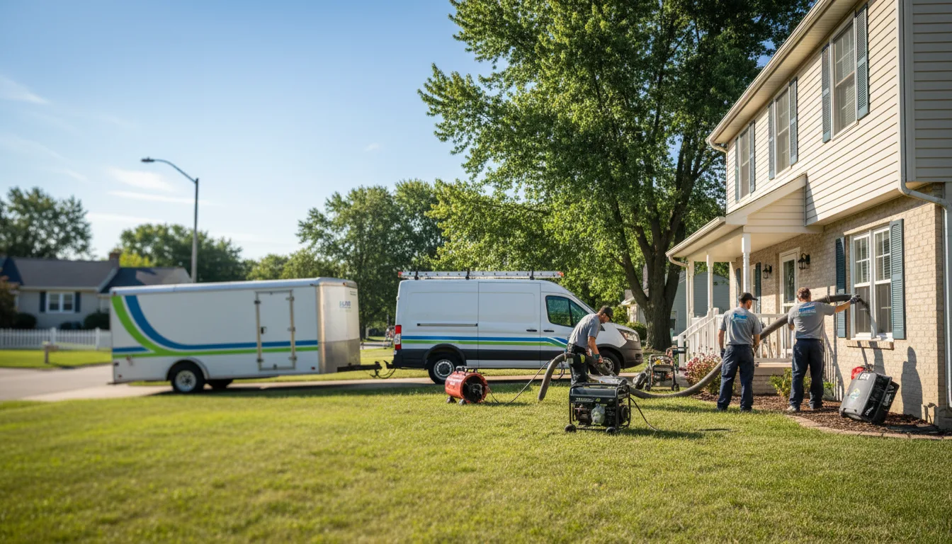 Flooded Basement Restoration And Cleanup With Repair in Pierson, IA near me